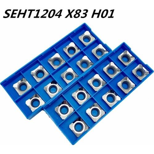 Lathe tool SEHT1204AFFN X83 H01 aluminum alloy blade turning blade SEHT1204 CNC tool AL + TIN alloy wood