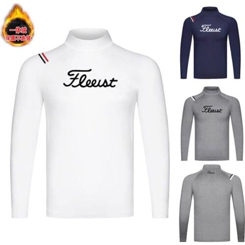 2020 autumn and winter new golf clothing mens fashion trend leisure sports round neck T-shirt long sleeve T-shirt