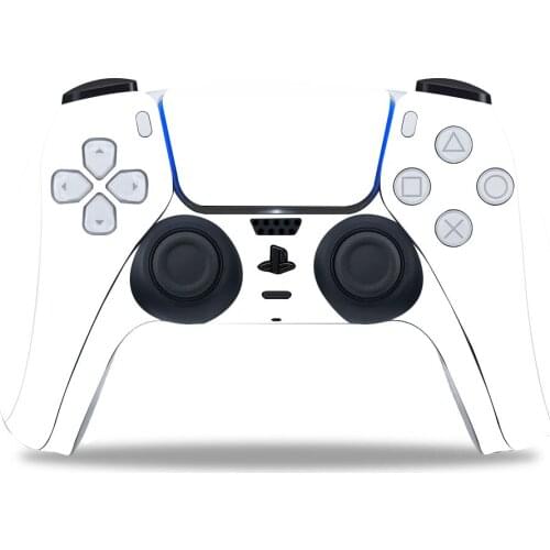 Pure color design for PS5 Controller Skin Sticker For PS5 Gamepad Joystick skins for PS5 Controllers Controller pvc sticker