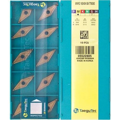 Original VNMG160404-EA TT9080 Carbide Inserts Milling Insert Lathe CNC Tools For Turning Insert