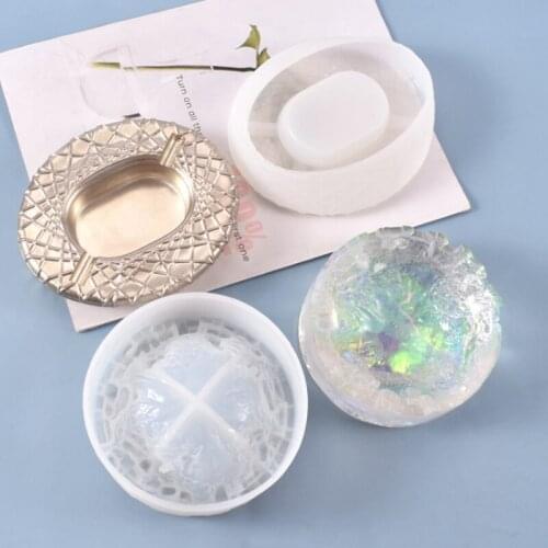 Transparent Silicone Mould Dried Flower Resin Decorative Craft DIY Snow mountain peak ashtray Mold epoxy resin molds for jewelry