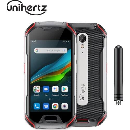 Unihertz Atom XL, The Smallest DMR Walkie-Talkie Rugged Smartphone Android 10 Unlocked 6GB+128GB 48 MP Camera 4300mAh