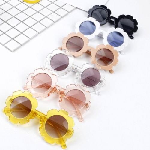 Stylish Kids Boys Girls Children Retro Round UV400 Sunglasses Goggles Fashion Baby Sunglasses