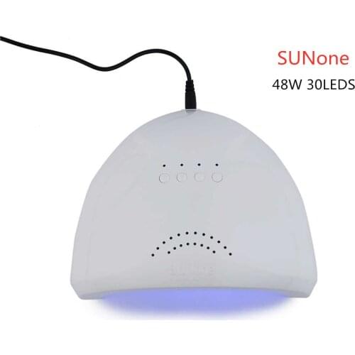 Professional SUNone 48W UV Lamp Gel Nail Dryer LED White Light for Nails Machine Nail Curing Lamp for Gel Polish Nail Art Tools