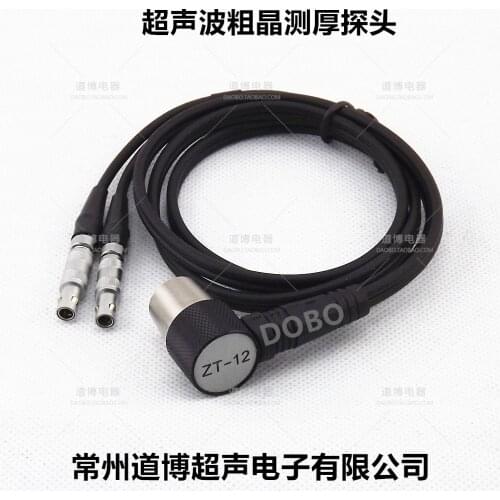 Ultrasonic Thickness Gauge Probe ZT-12 Metal Thickness Probe 2MHZ2.5P Universal