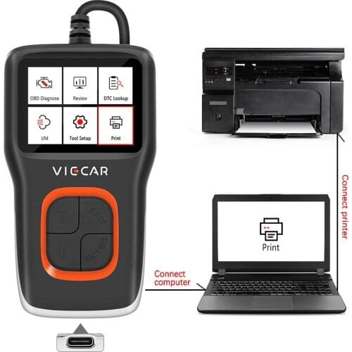 High quality V.iecar VP101 Code Reader Auto Scanner Tool Full agreement diagnostic VP 101 multilanguage OBD OBD2 cars after 1996