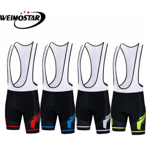 Weimostar Men Cycling Shorts Outdoor Bicycle mtb Pro Bike Team Tight bib shorts With 3D PadFahrrad Ropa Ciclismo Bike Shorts