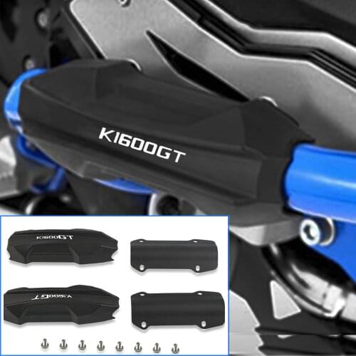 FOR BMW K1600 GT 2011 2012 2013 2014 2015 2016 K1600GT 22MM with logo Engine Crash bar Protection Bumper Decorative Guard Block