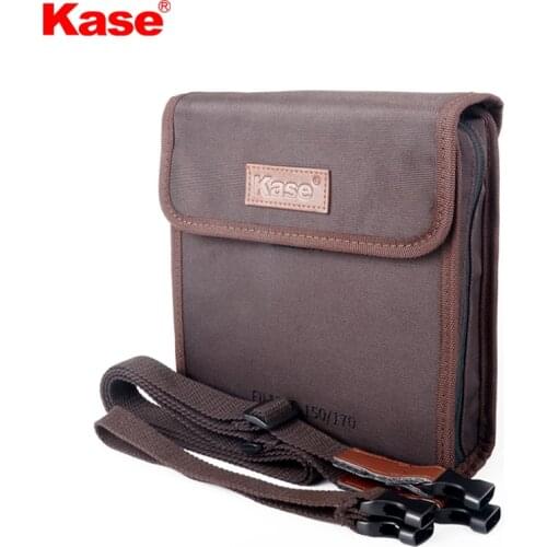 Kase Canvas Filter Soft Bag Protector Case Pouch for 150x150mm 150x170mm 170x170mm 170x190mm Square Filters,Can hold 10 Filters
