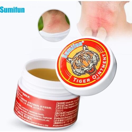 2Types of Original Tiger Balm Ointment Insect Bite Strength Pain Muscle Relieving Arthritis Joint Body Pain Thailand Painkiller