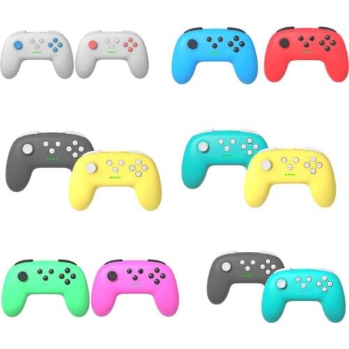 2x Portable Wireless Bluetooth Game Controller Gamepad Pro Joystick with Vibration for Nintend Switch Lite and NS Switch Console
