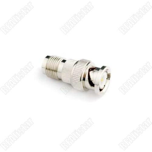 BNC-TNC Adapter BNC Male to TNC Jack Female Straight Coaxial Adapter Connector