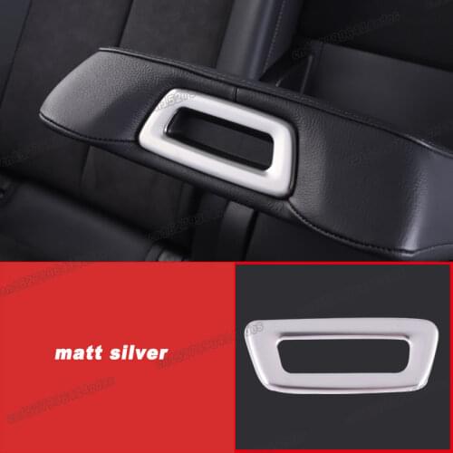 Lsrtw2017 Car Rear Armrest Water Cup Frame Trims Moldings for Audi Q3 2019 2020 2021 Accessories Auto Styling Kit Parts