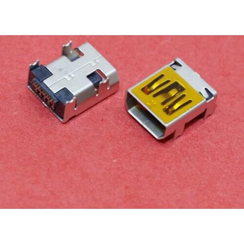 ChengHaoRan 1 Piece Best price Mini usb jack usb socket connector charging port for cell phone,MI-049