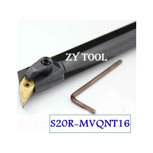 S20R-MVQNR16 Turning Tool Holder,CNC Boring Bar, internal turning tools, Lathe boring bar for VNMG160404/08,factory supply bars