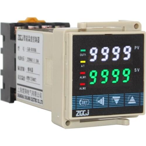 -199.9~1372'C Din pid thermostat 2 relay output high temp alarm control din temperature regulator controller