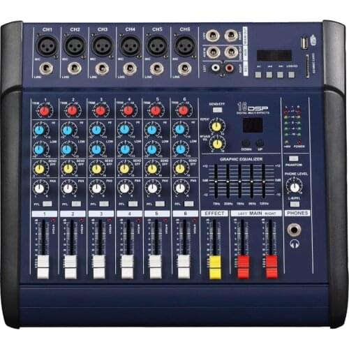 Home usb midi mini audio console sound card recording mixer