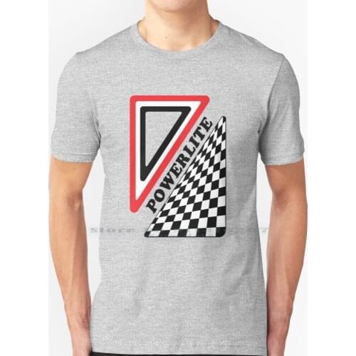 Powerlite Bmx 1978 - 1983 T Shirt 100% Pure Cotton Bike Bicycle Cycle Mountain Motocross Mtb Racing Freestyle Rad Radical Et E T