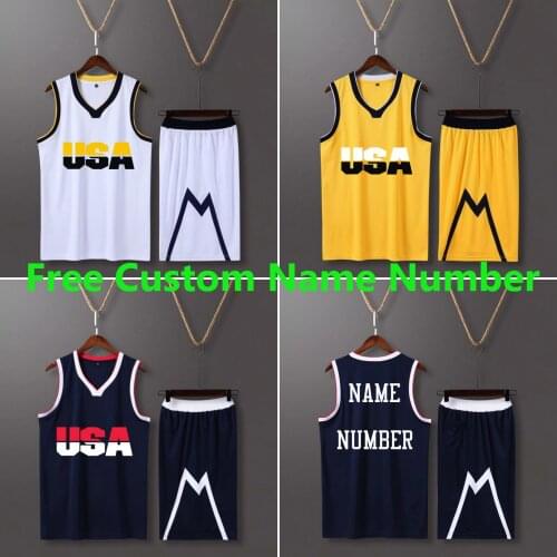 Custom Men & Kid Basketball Jerseys Kit Uniforms Youth college Throwback Basketball Kits tracksuits Custom Sport Jersey Sets