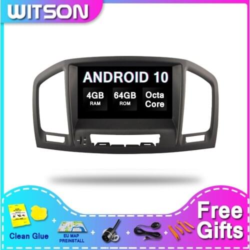 DE Stock ! WITSON Android 10.0 Car Auto radio 2 din For OPEL INSIGNIA 2008-2011 PX5 Octa-Core 4+64GB