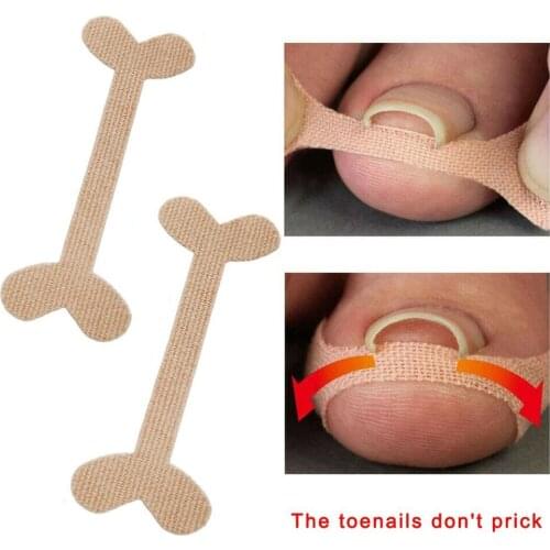10pcs/bag*4 Glue-free Orthopedic Nail Patch Nail Groove Ingrown Nail Correction Toenail Improvement Roll Toenail Patch