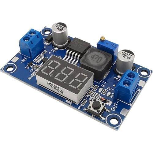 10Pcs LM2596 DC Step down Power Supply Module BUCK 3A Adjustable Voltage Regulator LM2596s LED Display Voltmeter