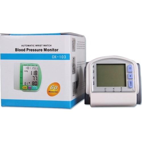 Blood Pressure Monitor Pulsometro Wrist Sphygmomanometer Toma Presion Arterial Tansiyon Aleti Pulsometer Pulse Meter Tonometer