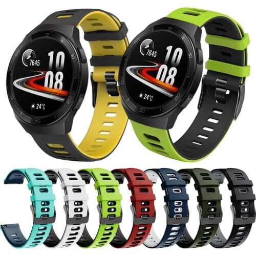 Sports Silicone Band for Huawei Wach GT 2e Strap Watchband for Huawei Watch GT2E GT 2 46mm Bracelet ремешок Correa