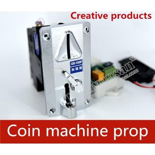 Takagism game real life room escape room props Fun Slot Office Mysterious Coin unlock coin selector props