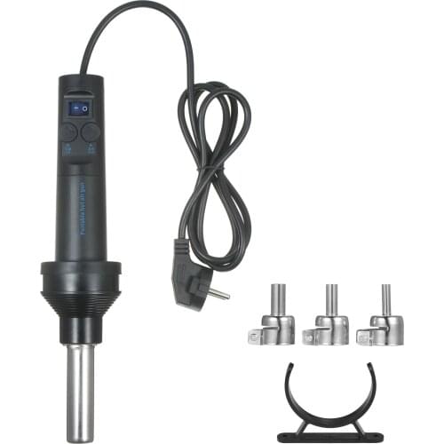 Heat Gun 420W Hot Air Gun Adjustable Temperature & Air Flow Industrial Heat Gun for DIY Craft Heat Shrinkage Drying Paint