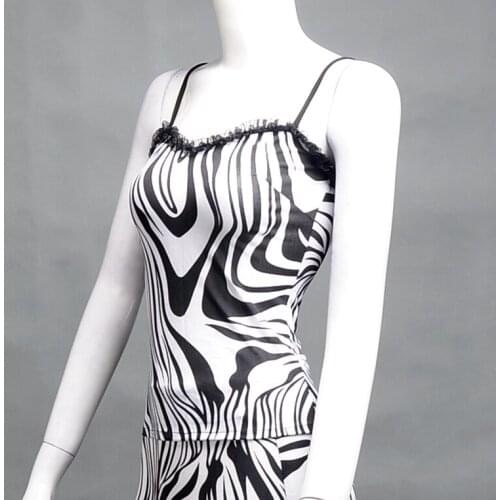 Latin Dance strap tank top sweet heart collar T12044 general practice top