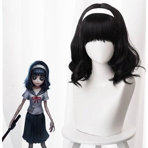 The Witch Of The Fifth Personality Dream, Kawashima Fujiang, Believes In Micro-curl Hairband Cospaly Wig