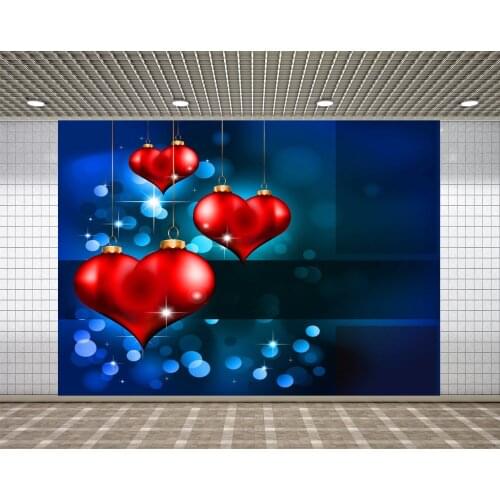 Lyavshi Vinyl Custom Photography Backdrops Prop Digital Printed Valentines Day theme Photo Studio Background