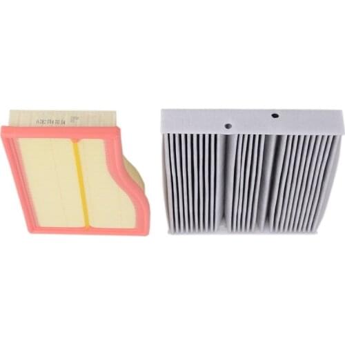 Air Filter+cabin Filter 2pcs for Mercedes Benz A-class W177 B-class W247 Cla X118 C118 Gla H247 Glb X247 2019 2020