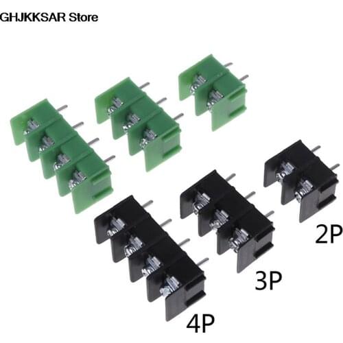 10Pcs 300V/20A 7.62 mm KF7.62 - 2P 3P 4P Screw Terminal Block Connector 7.62mm Pitch