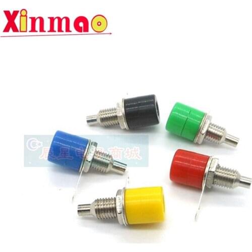 10 Pcs 4mm Female Banana Plug Socket Connector Binding Post Amplifier Terminal