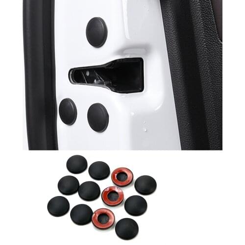 12Pcs/Set Universal Car Door Lock Screw Protector Sticker Cover Waterproof Anti-Rust Trim Screws Covers Interior Car Accessories