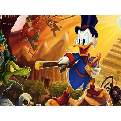 5D DIY Disney Diamond Painting Brave Donald Duck Home Decor Diamond Embroidery Full Square/Round Cross Stitch Kits Mosaic Gift