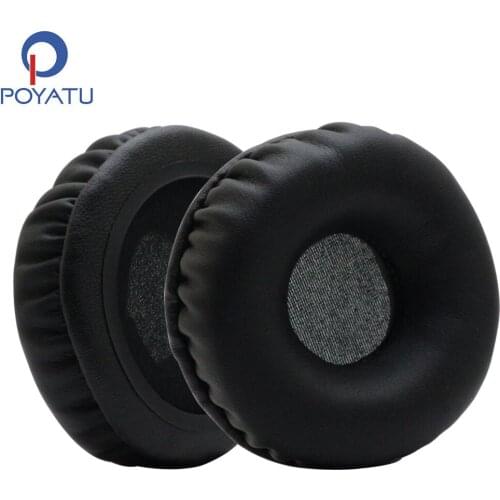 POYATU Headphone Earpads For JBL T450BT Headphones Ear Pads Cover For JBL T450 Headphone Earpads Cusions Repair Parts Black