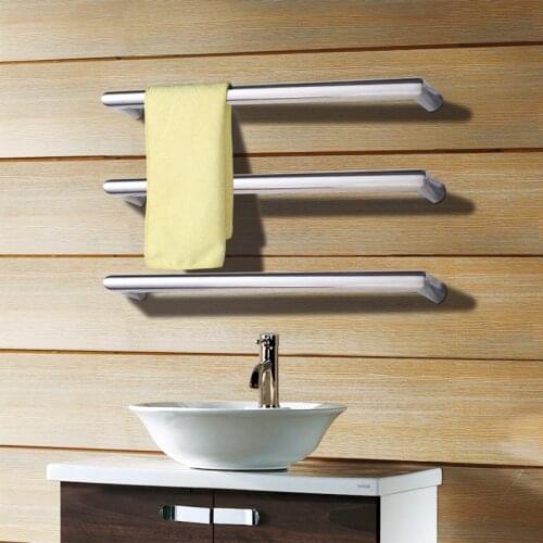 Free Shipping Single towel bar 304 stainless steel Towel Dryer electric towel warmers rail heated towel rack HZ-923