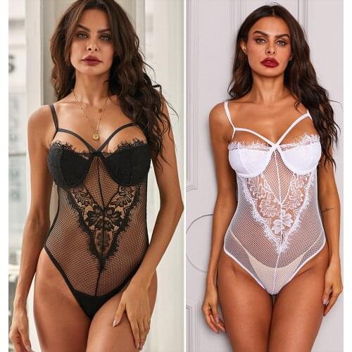 One Piece Pajama Sets，Tube Top Suspender Bodysuit, Lace Pattern Sex Pajamas, Temptation Bottoming Shirt,Sexy Satin Silk Sleepwea