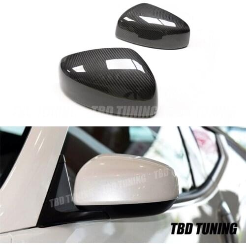 Mirror Cover For Nissan 370Z add on style Carbon Fiber Rear View Mirror Cover 2008 2009 2010