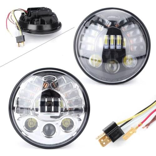 For BMW R1200 R Nine T 7" Front Headlight LED High Low Beam Lamp Headlamp 2014 2015 2016 Motorbike Parts Accessories