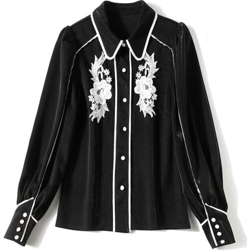 Блузки с вышивкой Konozine China At AliExpress