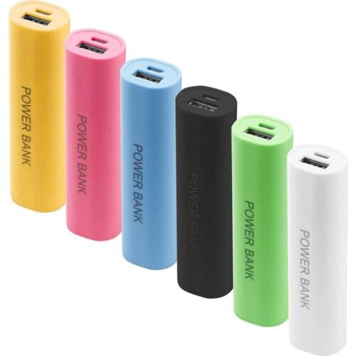 Mini DIY Portable USB Mobile Power Bank Charger Pack Box Battery Case For 1 x 18650