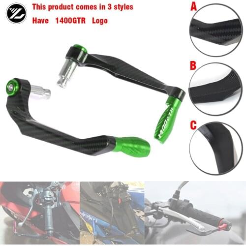 For Kawasaki 1400GTR 1400 Gtr Motorcycle Handguards Handlebar Grips Protector bar ends Levers Guard