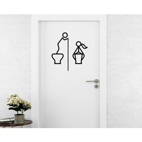 BK Home WC Design Door Sticker-11