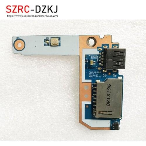 Original for Lenovo Air 15IWL 530S-15 ES531 USB SD card reader switch power botton board NS-B945 free shipping