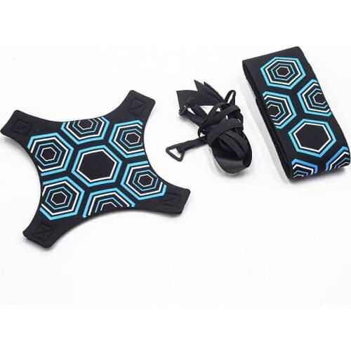 Portable Adjustable Solo Soccer Decoration Trainer Hands-Free Elastic Football Training Belt for Kids Adults TUE88