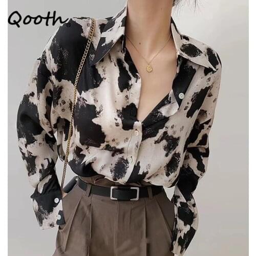 Qooth Women's Printed Shirts